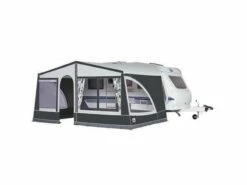 Dorema Voorwand Voor Panorama Luifel Blauw-geel-rood-groen-antraciet