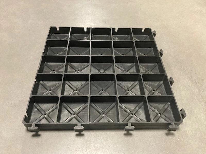 Te Velde Tenttegel Zwart 2 Te Velde Tenttegel Zwart - Afbeelding 2