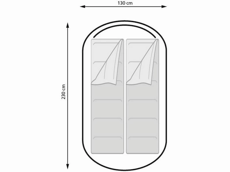Eurotrail Pop Up Tent South Fork 2 4 Eurotrail Pop Up Tent South Fork 2 - Afbeelding 4