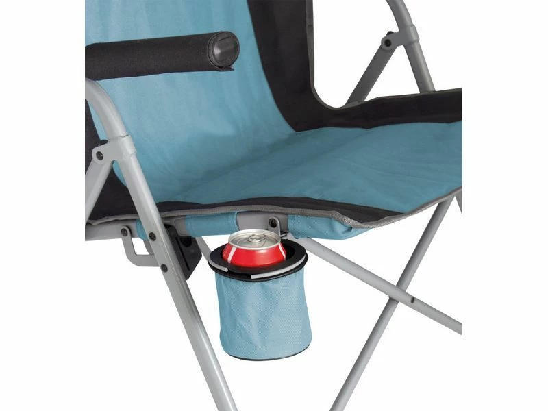 Eurotrail Vouwstoel Arras Staal Groen-zwart 5 Eurotrail Vouwstoel Arras Staal Groen-zwart - Afbeelding 5