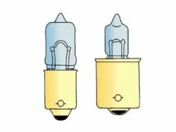 Haba BA9S 5 Watt 45 Lumen 10x28 Mm 12v