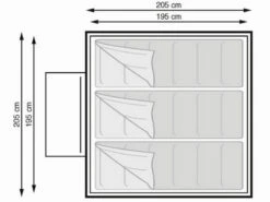 Eurotrail Koepeltent Trail Polyester 5 Eurotrail Koepeltent Trail Polyester -Kampeeruitrusting Verkoop 2024 12 2 eurotrail koepeltent trail polyester ette0001 0201