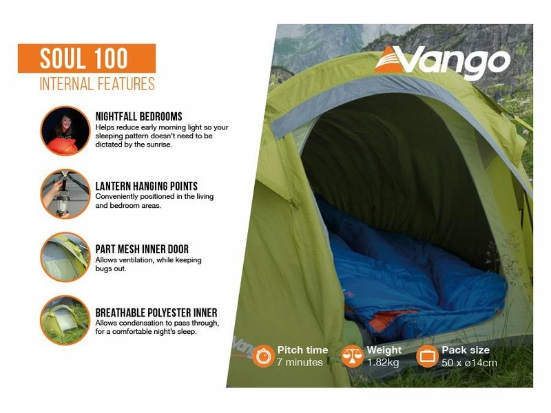 Vango Experience Tent Soul 100 4 Vango Experience Tent Soul 100 - Afbeelding 4