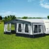 Brand Caravanvoortent Atrium 280