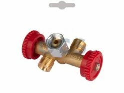 GOK Verdeelkraan 2-weg 1/4 Links Aansluiting