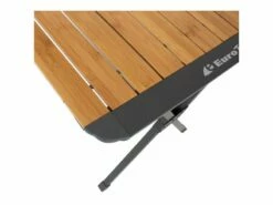 Vouwtafel Chamberry Bamboo M Grijs Beige Bamboo -Kampeeruitrusting Verkoop 2024 144 3 eurotrail campingtafel chambery bamboo m etcf1407 0466