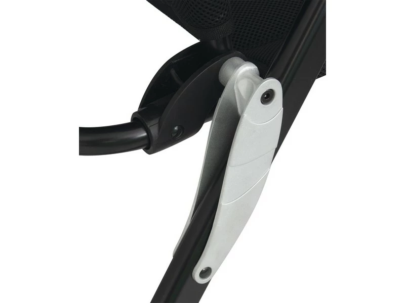 Eurotrail Grenoble 3d Mesh Campingstoel Zwart 6 Eurotrail Grenoble 3d Mesh Campingstoel Zwart - Afbeelding 6