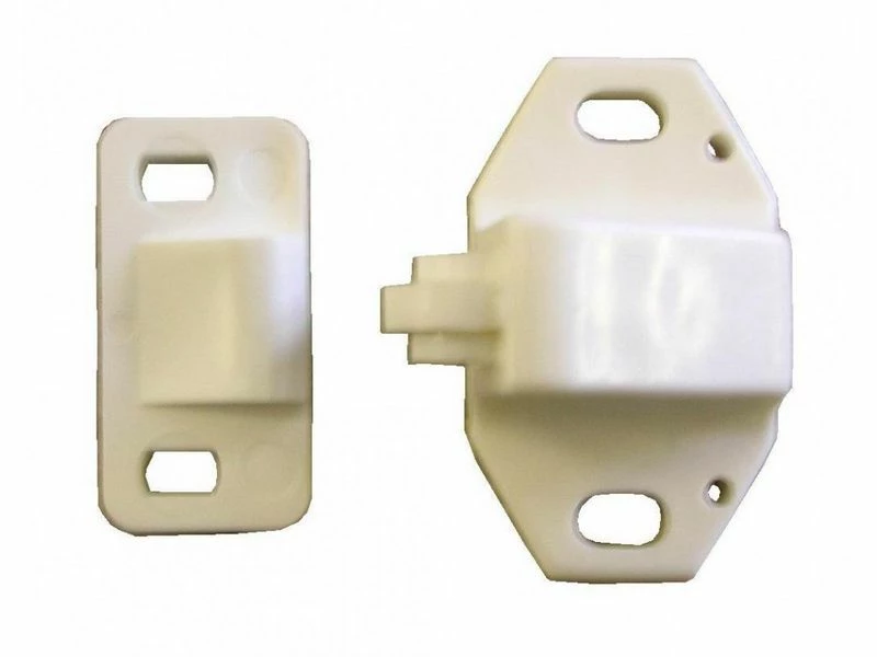 Fjord Outdoor Rolsnapper Kunststof Wit à 2 Stuks 1 Fjord Outdoor Rolsnapper Kunststof Wit à 2 Stuks