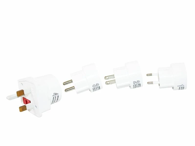 Haba Wereld-adapter Set Van 4 Stekkers 1 Haba Wereld-adapter Set Van 4 Stekkers