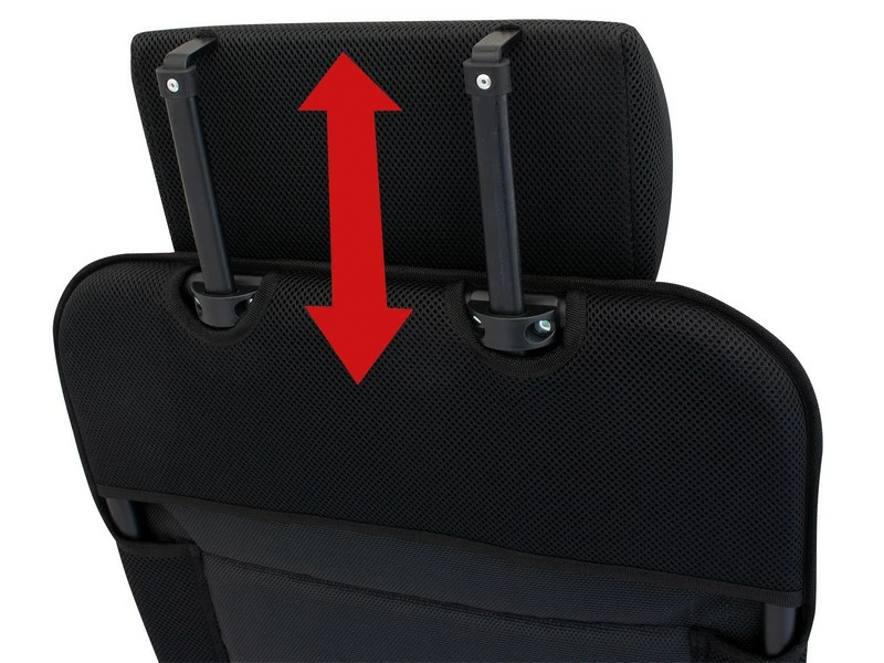 Eurotrail Chateau 3d-Mesh Campingstoel Zwart 3 Eurotrail Chateau 3d-Mesh Campingstoel Zwart - Afbeelding 3