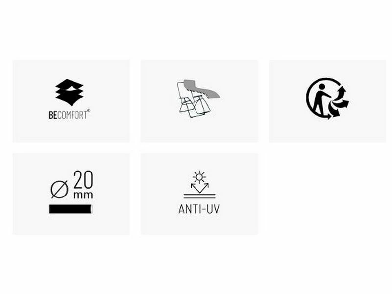 Lafuma Relaxstoel Evolution Becomfort Dark Grey 8902 6 Lafuma Relaxstoel Evolution Becomfort Dark Grey 8902 - Afbeelding 6