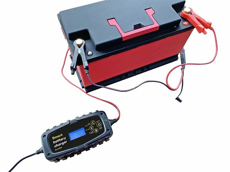 Haba Acculader 12V, 5A En Druppellader 2 Haba Acculader 12V, 5A En Druppellader - Afbeelding 2