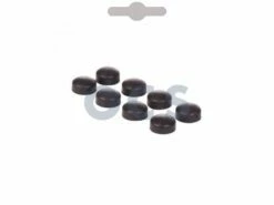 Cramer Afdekkapje V.kookplaat Zwart à 5 Stuks