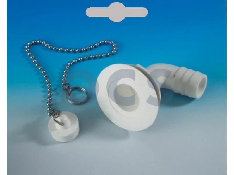 Fjord Outdoor Afvoerplug Haaks 25mm Compleet 1 Fjord Outdoor Afvoerplug Haaks 25mm Compleet