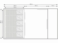Eurotrail Familie Tent Tampa Katoen-polyester Alu Stokken -Kampeeruitrusting Verkoop 2024 22 5 eurotrail familie tent tampa katoen polyester alu stokken ette0887 2704