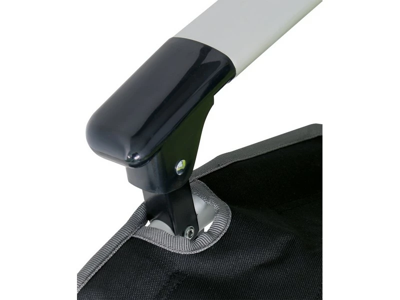 Eurotrail Vouwstoel Lyon Alu Zwart-Grijs 3 Eurotrail Vouwstoel Lyon Alu Zwart-Grijs - Afbeelding 3