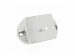 Fjord Outdoor Drukknopslot Tweezijdig Bedienbaar, Kleur Wit