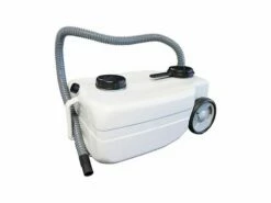 Travellife Rolwatertank Afsluitbaar Met Afvoerslang Wit 21 Ltr