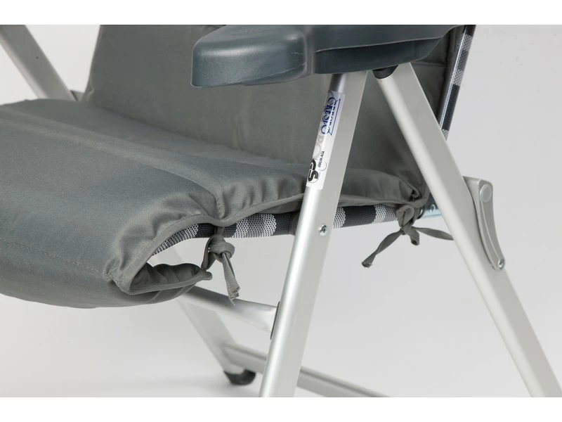 Bo Camp Stoelkussen Luxe Grijs 2 Bo Camp Stoelkussen Luxe Grijs - Afbeelding 2