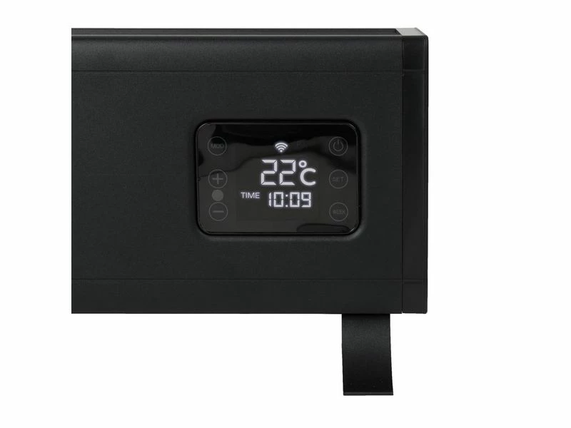 Eurom Alutherm Baseboard 1500 Black Elektrische Convector Kachel 5 Eurom Alutherm Baseboard 1500 Black Elektrische Convector Kachel - Afbeelding 5