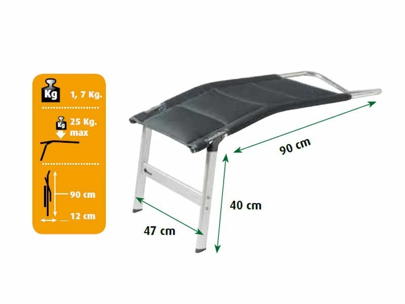 Dukdalf Voetenbank Fortissimo 8800 Antraciet 2 Dukdalf Voetenbank Fortissimo 8800 Antraciet - Afbeelding 2
