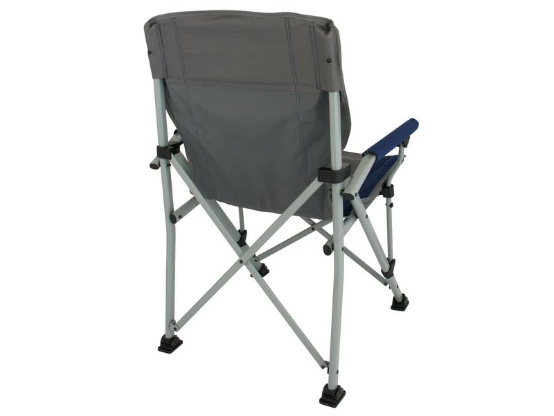 Eurotrail Vouwstoel Bolzano Grijs-Marine 4 Eurotrail Vouwstoel Bolzano Grijs-Marine - Afbeelding 4