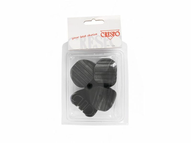 Crespo Onderdop Standenstoel 4 Stuks Zwart 2 Crespo Onderdop Standenstoel 4 Stuks Zwart - Afbeelding 2