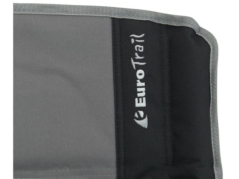 Eurotrail Vouwstoel Bolzano Grijs-Zwart 5 Eurotrail Vouwstoel Bolzano Grijs-Zwart - Afbeelding 5