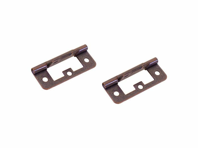 Fjord Outdoor Scharnier Vlak Brons 63x25mm 2st. 2 Fjord Outdoor Scharnier Vlak Brons 63x25mm 2st. - Afbeelding 2