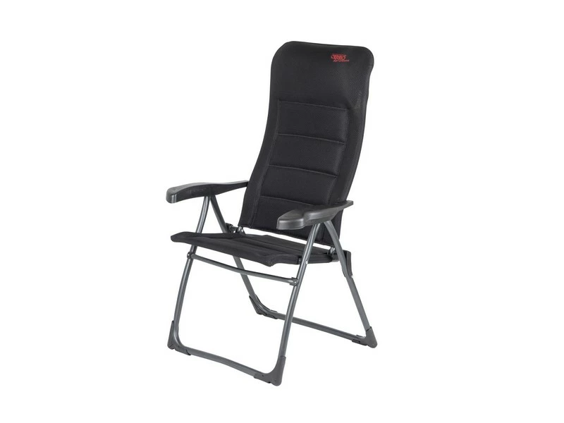 Crespo Kampeer Standen Stoel Ap-215 Air-deluxe Zwart Kleur 80 2 Crespo Kampeer Standen Stoel Ap-215 Air-deluxe Zwart Kleur 80 - Afbeelding 2