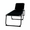 Travellife Barletta Kampeer- Tuinligbed Relax Zwart