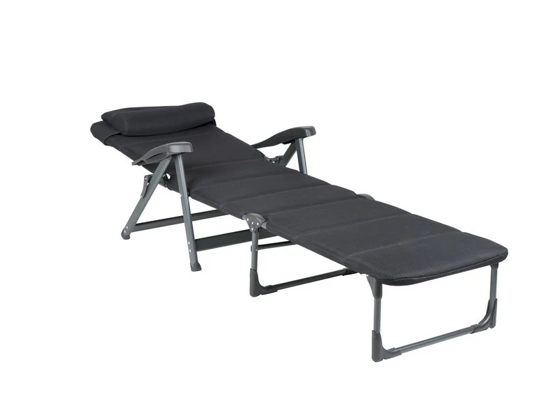 Crespo Zit Ligstoel Ap-233 Air-deluxe Zwart Kleur 80 2 Crespo Zit Ligstoel Ap-233 Air-deluxe Zwart Kleur 80 - Afbeelding 2