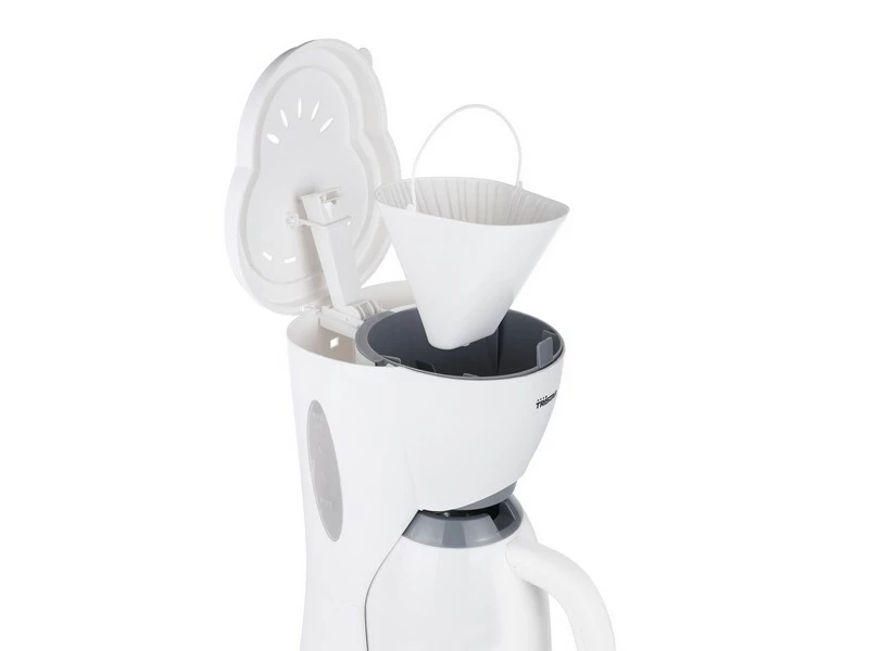 Tristar Koffiezetapparaat 1 Liter 900 Watt Wit + Thermoskan 4 Tristar Koffiezetapparaat 1 Liter 900 Watt Wit + Thermoskan - Afbeelding 4
