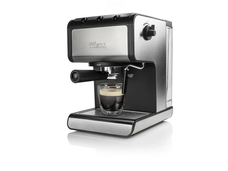 Tristar Espresso Machine RVS 850 Watt 2 Tristar Espresso Machine RVS 850 Watt - Afbeelding 2