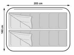 Eurotrail Pop Out Binnentent Caravan -Kampeeruitrusting Verkoop 2024 45 5 eurotrail pop out binnentent carvan etct0094