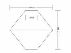 Eurotrail Tarp 5 Wing Katoen-polyester -Kampeeruitrusting Verkoop 2024 46 2 eurotrail tarp 5 wing katoen polyester ette0640 2704