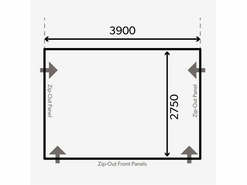 Kampa Dometic Opblaasbare Voortent Club Air Pro 390 L 2 Kampa Dometic Opblaasbare Voortent Club Air Pro 390 L - Afbeelding 2