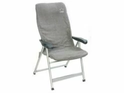 Bo Camp Badstof Stoelhoes Gepolsterd M Donker Grijs