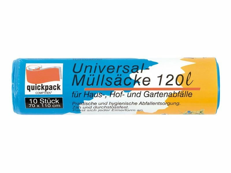 Vuilniszakken - Camping Universeel - 120 Liter - 10 Stuks 1 Vuilniszakken - Camping Universeel - 120 Liter - 10 Stuks
