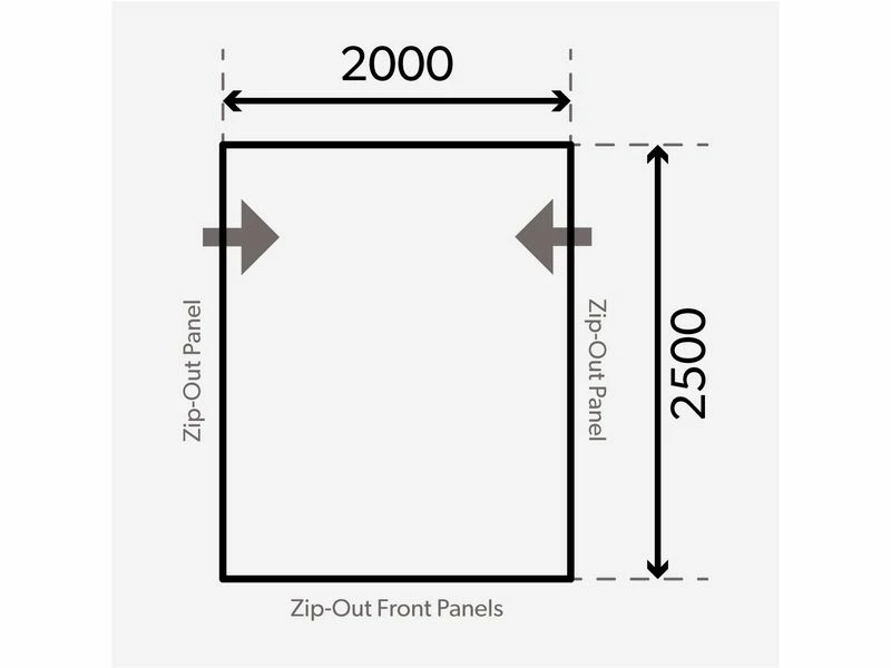 Kampa Dometic Opblaasbare Voortent Rally Air Pro 200 S 2 Kampa Dometic Opblaasbare Voortent Rally Air Pro 200 S - Afbeelding 2