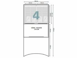 Eurotrail Opblaastent Georgia BTC Air 8 Eurotrail Opblaastent Georgia BTC Air -Kampeeruitrusting Verkoop 2024 58 3 eurotrail opblaastent georgia btc air plattegrond ette1136 2701
