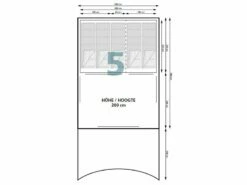 Eurotrail Opblaastent Mount Baker Btc Air 8 Eurotrail Opblaastent Mount Baker Btc Air -Kampeeruitrusting Verkoop 2024 59 3 eurotrail opblaastent mount baker plattegrond ette1131 2704