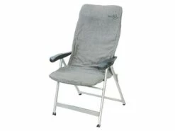 Bo Camp Badstof Stoelhoes Gepolsterd M Licht Grijs