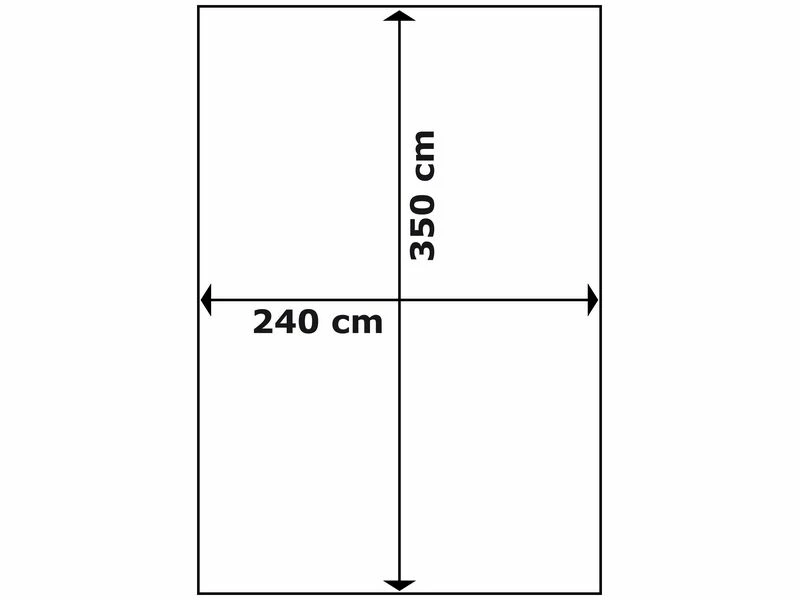 Bo-Camp Caravanluifel Travel M Grijs 2 Bo-Camp Caravanluifel Travel M Grijs - Afbeelding 2