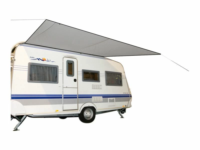 Bo-Camp Caravanluifel Travel M Grijs 3 Bo-Camp Caravanluifel Travel M Grijs - Afbeelding 3