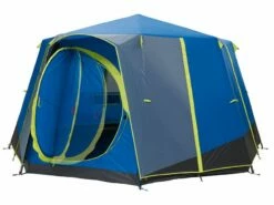 Coleman Familie Tent Octagon Blue-lime