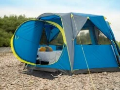 Coleman Familie Tent Octagon Blue-lime -Kampeeruitrusting Verkoop 2024 64 4 coleman familie tent octagon blue lime 2000035750