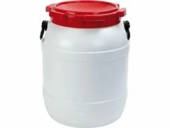 Waterkluis Vat 68 Liter Water En Luchtdicht Wit/rood