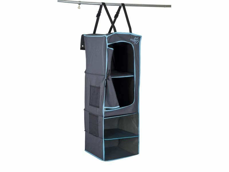 Bo-Camp - Organizer - 4-vaks - 1 Deur - 34x34x96 Cm 1 Bo-Camp - Organizer - 4-vaks - 1 Deur - 34x34x96 Cm