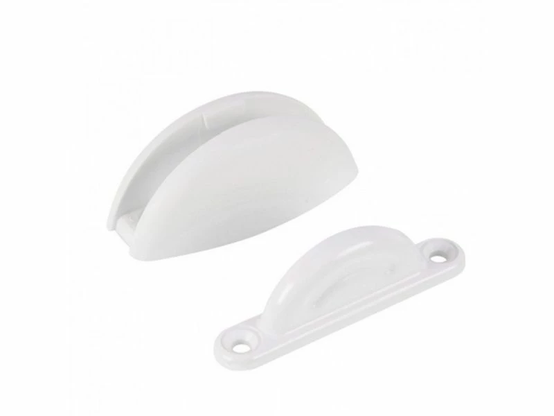 Fjord Outdoor Deurvanger Plopp 2-delig Wit 1 Fjord Outdoor Deurvanger Plopp 2-delig Wit